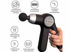 Sale Pistola de Masaje Muscular Vibratorio de Terapia Percusiva MACMASSAGE 59 Aparato De Musculación