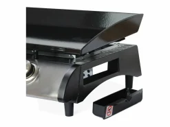 New Sweeek Plancha de gas con 3 quemadores de acero inoxidable, 7.5kw Negro