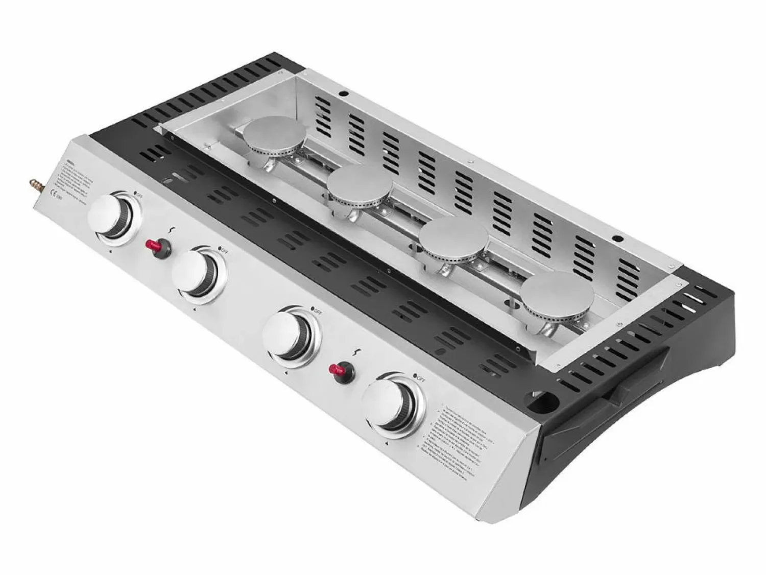 Happy Garden Plancha de gas VALENCIA 4 quemadores 10kW
