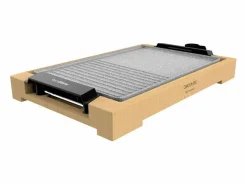 Best Plancha eléctrica Cecotec Tasty&Grill 2000 Bamboo MixStone 2000W madera/gris Plancha Cocina