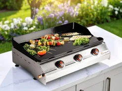 Outlet Somagic Plancha Premium 3 quemadores - Gris
