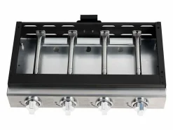 Clearance Plancha "Presto 4" - 4 quemadores - 9.7kW - Plancha Cocina