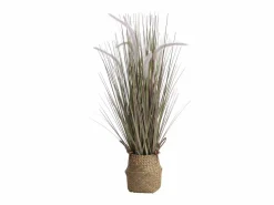 Clearance OZAIA Planta, arbusto, árbol gramínea artificial - Alt. 80 x Ancho 30 cm- - BEGURA Verde