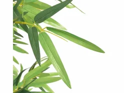 Planta artificial con maceta de bambú 120 cm