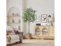 Best Planta artificial de oliva de 180 cm, decoración de plantas s falsas, removible, para el jardín de balcón de salón de dormitorio de la casa Planta Artificial