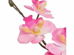 Planta artificial orquídea con macetero 30 cm ES389286 Rosa