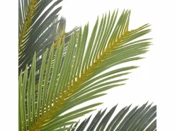 Clearance Planta artificial palmera cica con macetero 90 cm ES843288 Verde