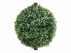 Best Planta de boj artificial con maceta en forma de bola 118 cm Verde