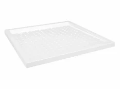 Plato de ducha con puntos ABS 80x80x4 cm ES613635