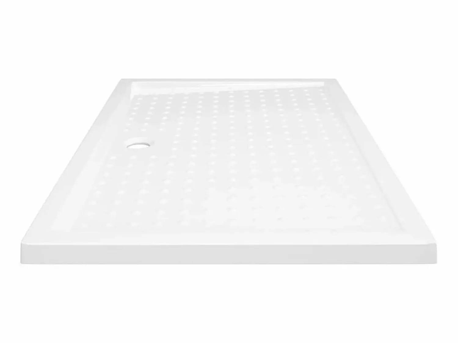 Plato de ducha con puntos ABS 80x120x4 cm ES994391