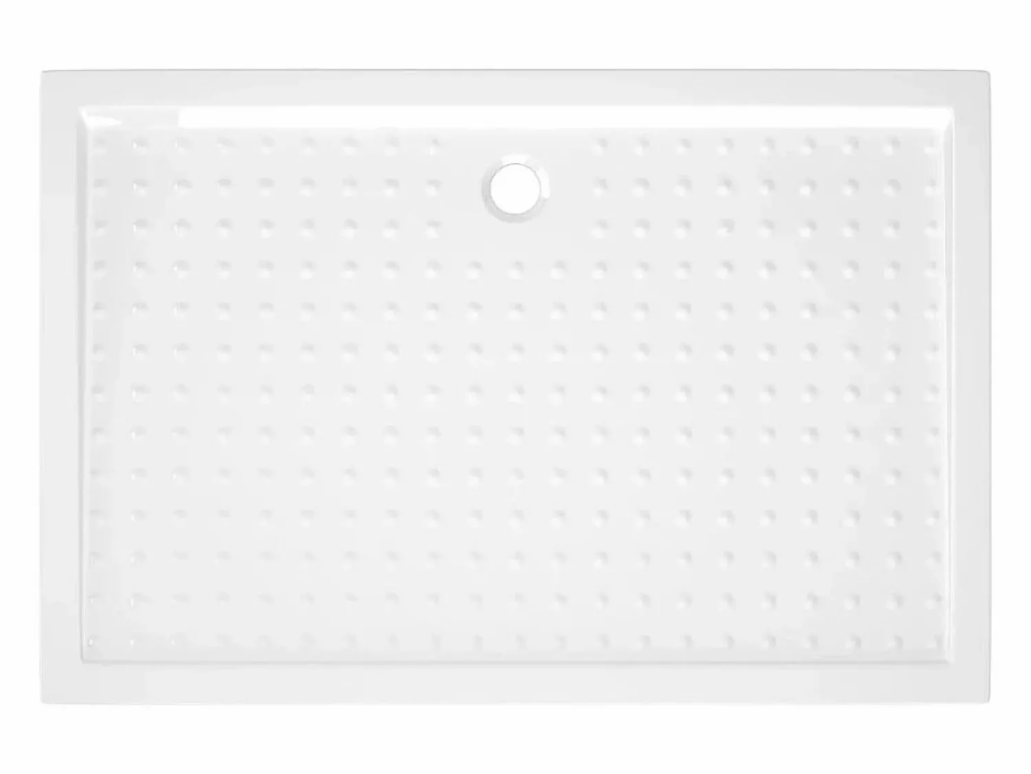 Plato de ducha con puntos ABS 80x120x4 cm ES994391