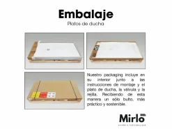 Online Plato de ducha pizarra CLEVER ANTRACITA 80x150 cm Plato De Ducha