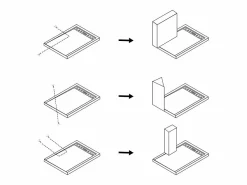 Clearance Plato de ducha rectangular de resina - - 120 x 90 cm - LYROSA Plato De Ducha