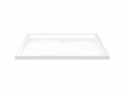 Sale Plato de ducha rectangular ABS 80x110 cm ES224230 Blanco