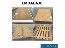 STANO Plato de ducha resina COVER 80x180cm