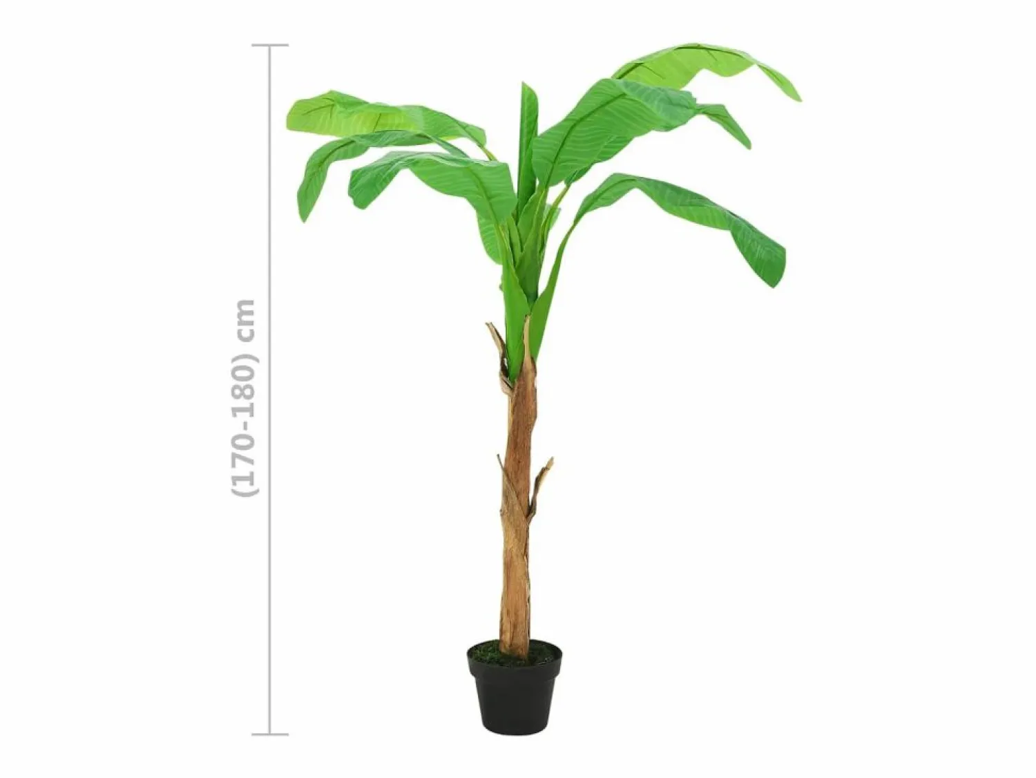 Plátano artificial con maceta 180 cm