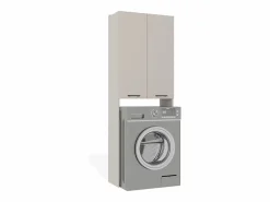 POLA - Mueble de Baño sobre la Lavadora - - 64 x 30 x 180 cm Mueble Para Lavadora