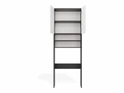 TOPESHOP POLA - Mueble de baño sobre la lavadora - Antracita / Blanco