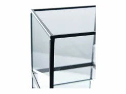 Best Portavelas de metal y cristal 12 x 15 cm Iluminación Exterior