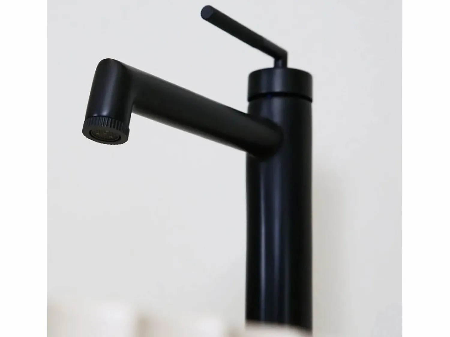 Essebagno Portofino mezclador alto de lavabo mate