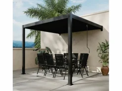 Concept-Usine Pérgola adosada bioclimática 3x3 m AGADIR