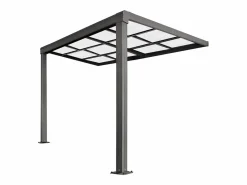Sale EXPERTLAND Pérgola adosada con techo deslizante, 9 m², antracita IZEDA Gris antracita