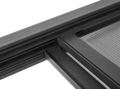 Discount Pérgola adosada con techo deslizante - 27 m² - antracita - IZEDA Pérgola