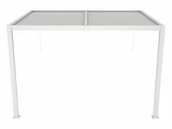 Discount Pérgola adosada de aluminio con lamas orientables 12 m² - SERADO Pérgola