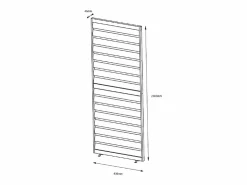 Clearance Pérgola bioclimática autoportante de aluminio 12m² con celosía - Antracita - ALMAFI Pérgola