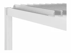 Sweeek Pérgola bioclimática de aluminio y acero con lamas orientables,