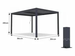 Habitat et jardin Pérgola bioclimática de aluminio <><noscript><img width=
