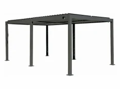 Habitat et jardin Pérgola bioclimática "Kensington" de aluminio autoportante - 3 x 5 m -