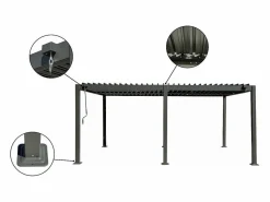 Habitat et jardin Pérgola bioclimática 