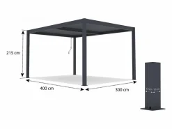 Habitat et jardin Pérgola bioclimática