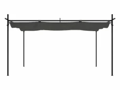 Sale Pérgola con techo retráctil antracita 395x292x230 cm Pérgola