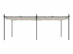 Best Pérgola con techo retráctil 589x292x230 cm Pérgola