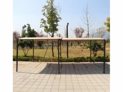 Online Pérgola corredera extensible y carport de 9m² a 16m², gris y ICARIA Pérgola