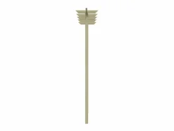 Pérgola de jardín de madera 205x40x203 cm ES393490
