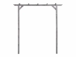 Pérgola de jardín de madera de pino impregnada 200x40x205 cm ES897437