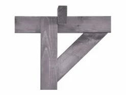 Pérgola de jardín de madera de pino impregnada 200x40x205 cm ES897437