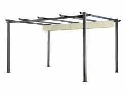 Online Happy Garden Pérgola independiente 3 × 4m CASSIS estructura de aluminio Beige