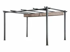 New Pérgola independiente 3 × 4m CASSIS topo estructura de aluminio Pérgola