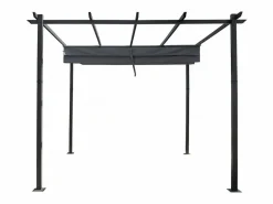 Habitat et jardin Pérgola Metálica con Techo Retráctil - 3 x 3 m -