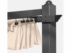 Sweeek Pérgola 3x4m de aluminio con cubierta corredera