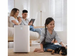 Pro Breeze Deshumidificador con compresor 12L/día con sensor de humedad automático y secado de ropa
