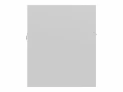 Garden Furniture Prolenta Premium - Armario para lavabo contrachapada blanco brillo 90x38,5x46 cm
