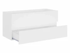 Garden Furniture Prolenta Premium - Armario para lavabo madera contrachapada blanco 100x38,5x45 cm