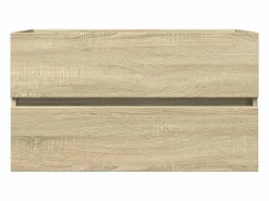 Garden Furniture Prolenta Premium - Armario lavabo madera de ingeniería roble Sonoma 80x38,5x45 cm