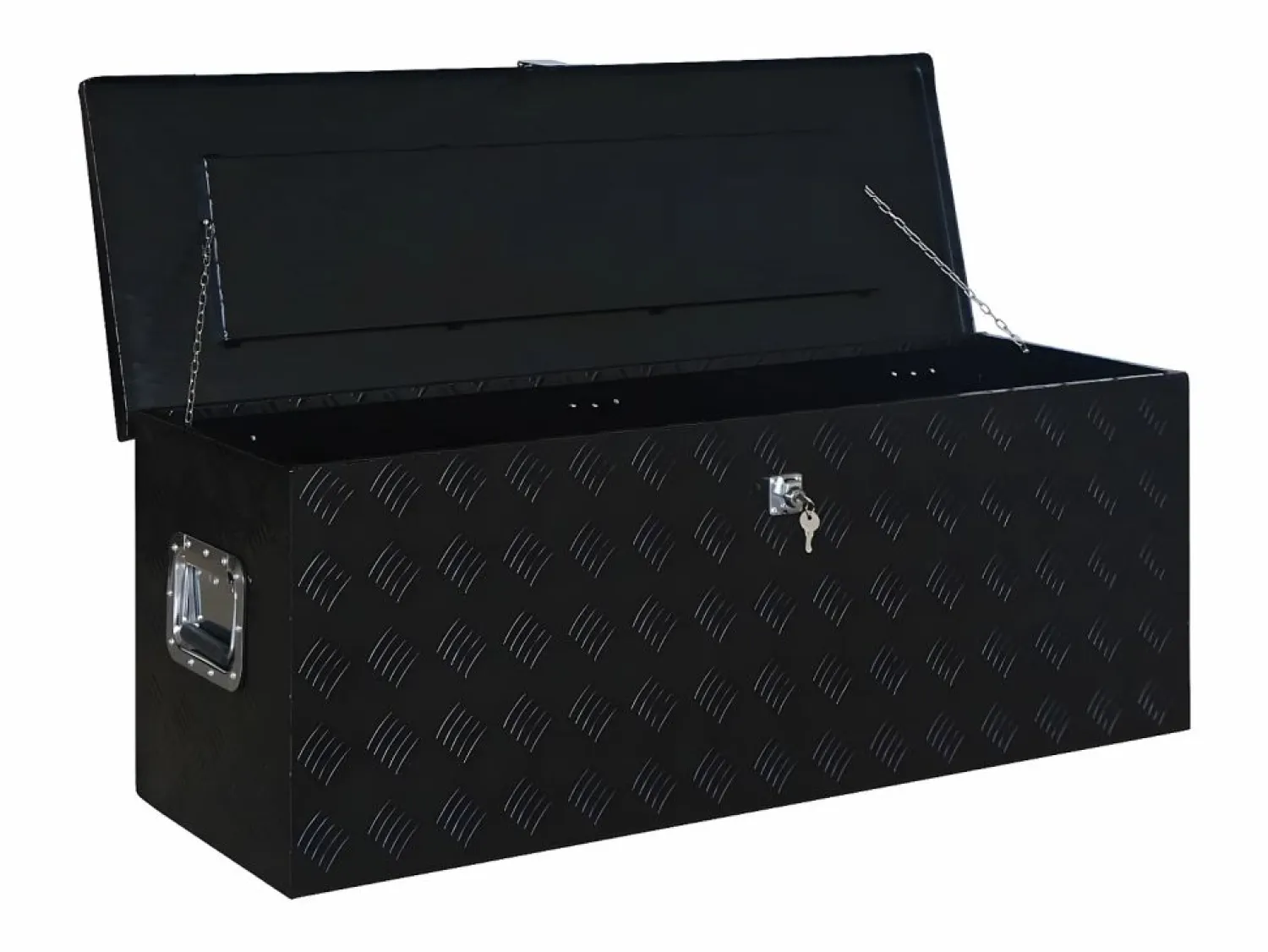 Clearance Prolenta Premium - Caja de aluminio 1085x370x400 mm negra Garaje