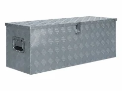 Hot Prolenta Premium - Caja de aluminio 110,5x38,5x40 cm plateada Multicolor